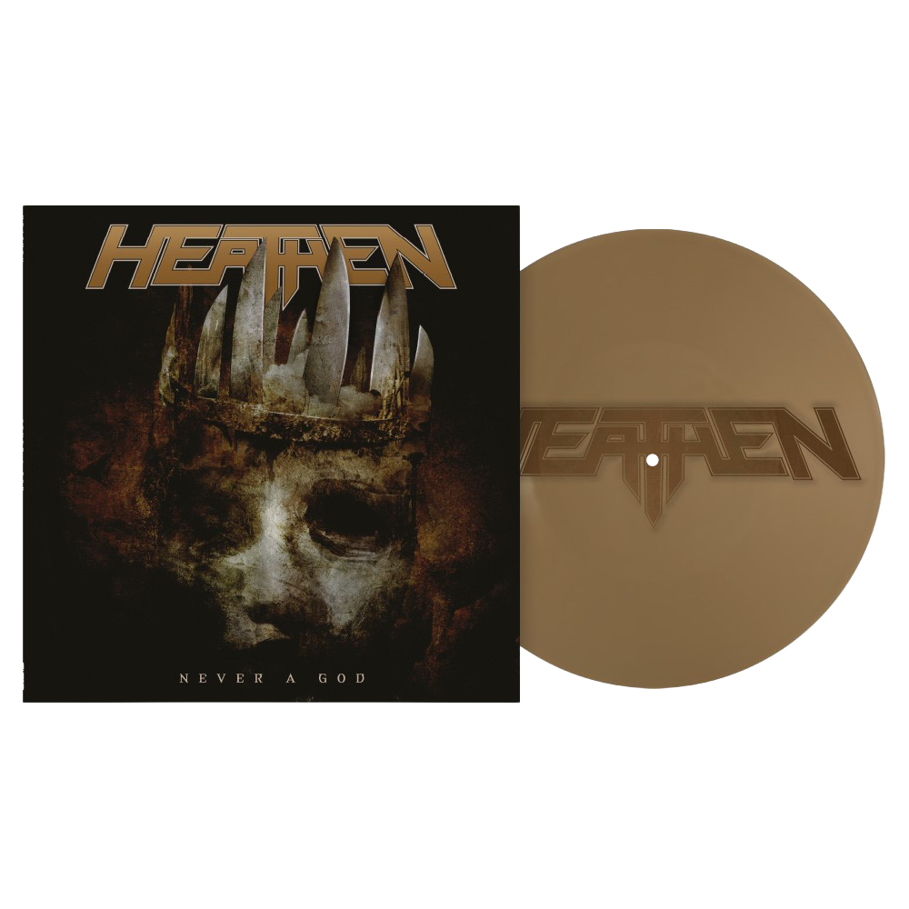 Heathen - Never a God - Gold LP