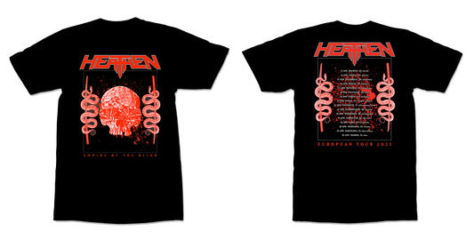 Heathen - Empire of the Blind - European Tour 2023 T-Shirt